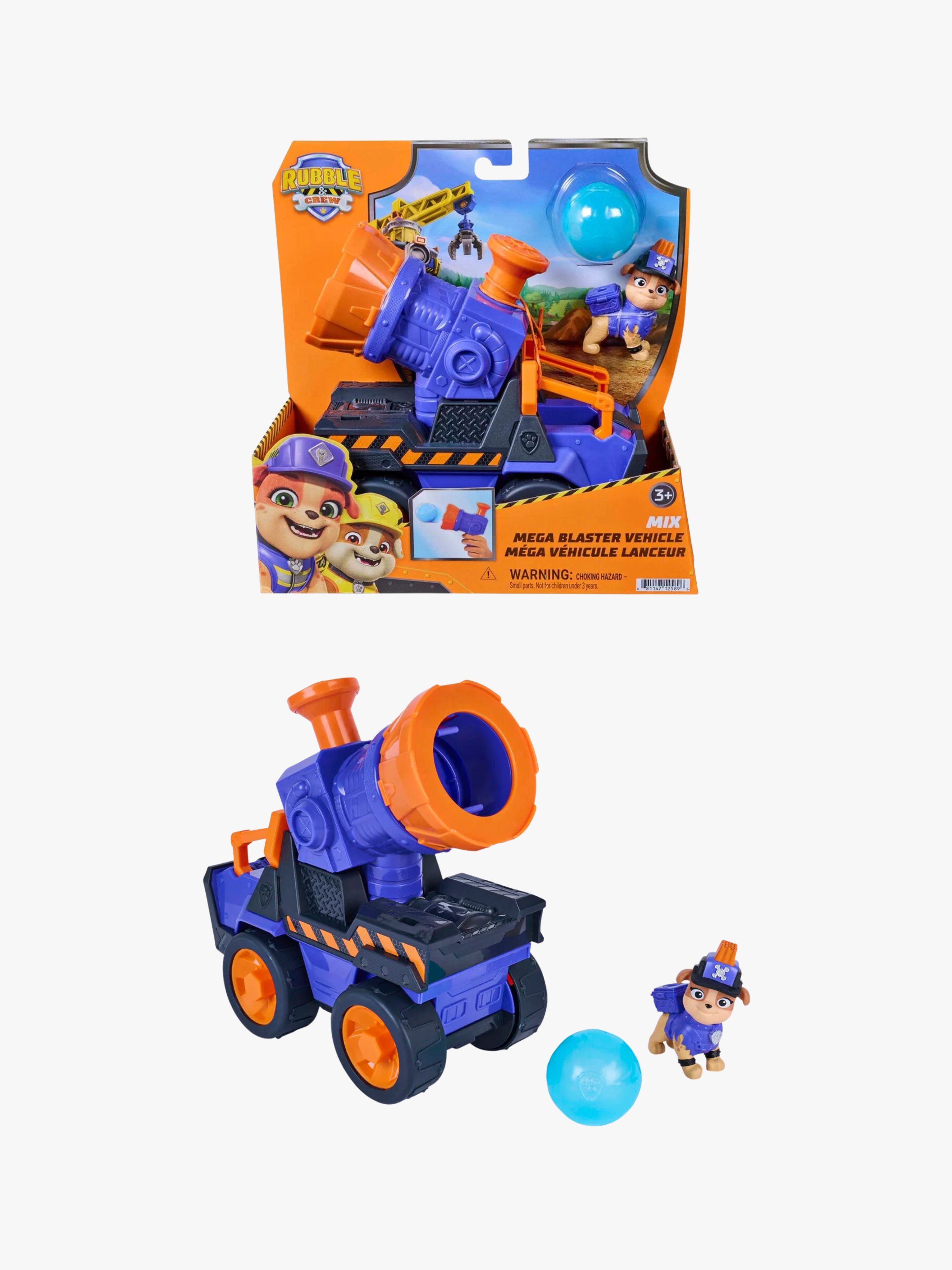 Rubble &  Crew Legesæt Mega Blaster Køretøj