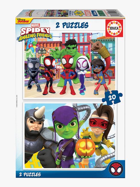 Spidey and His Amazing Friends Puslespil 2x20 Brikker