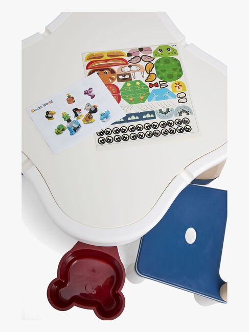 Cloudberry Castle Aktivitetsbord med Stole, Blue