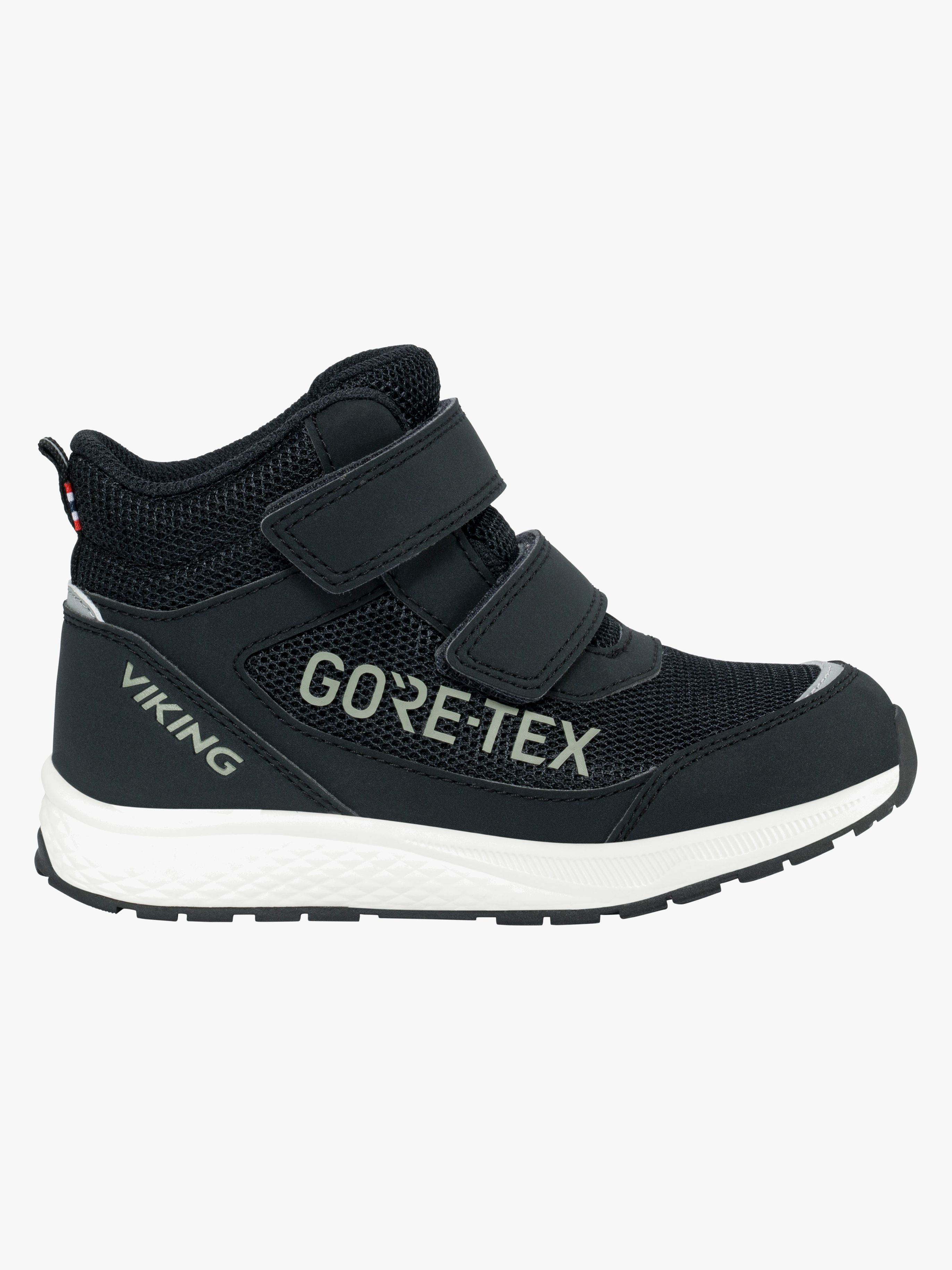 Viking Bouncy GTX 2V Mid  Vandtætte Sneakers, Black, 34