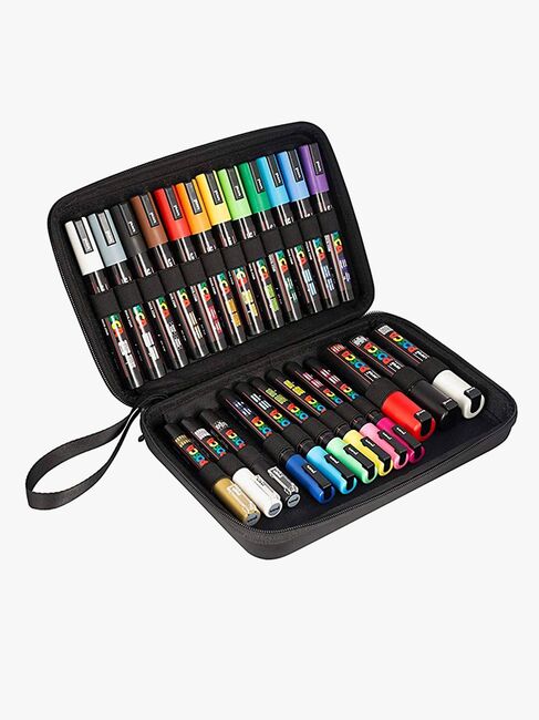 Posca Tuschpenne i Etui 24 Stk.