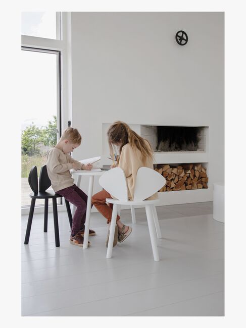 Nofred School Stol Mus, White