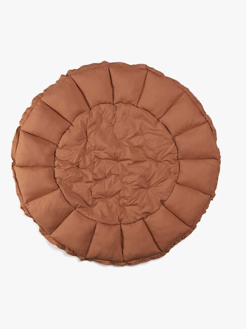 Play&Go Organic Bloom Legetæppe, Tawny Brown