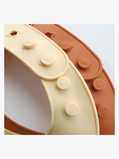 A Little Lovely Company Silikonehagesmæk 2-pak, Skovens Venner