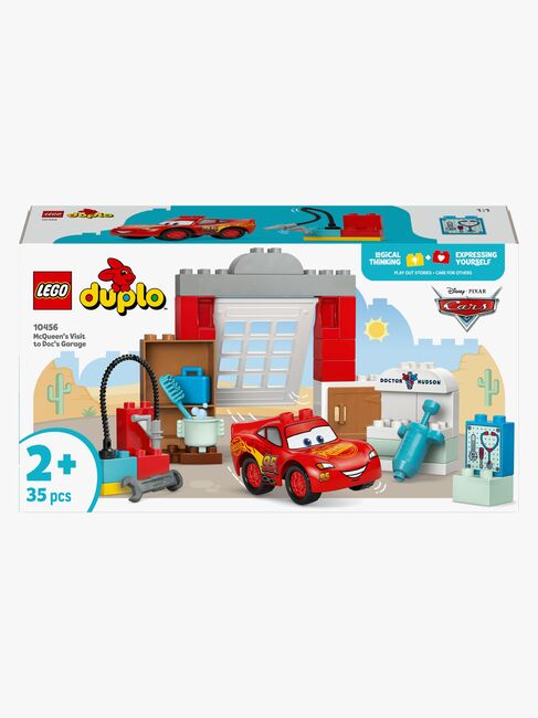 LEGO DUPLO Disney 10456 Lynet McQueens besøg i Docs værksted