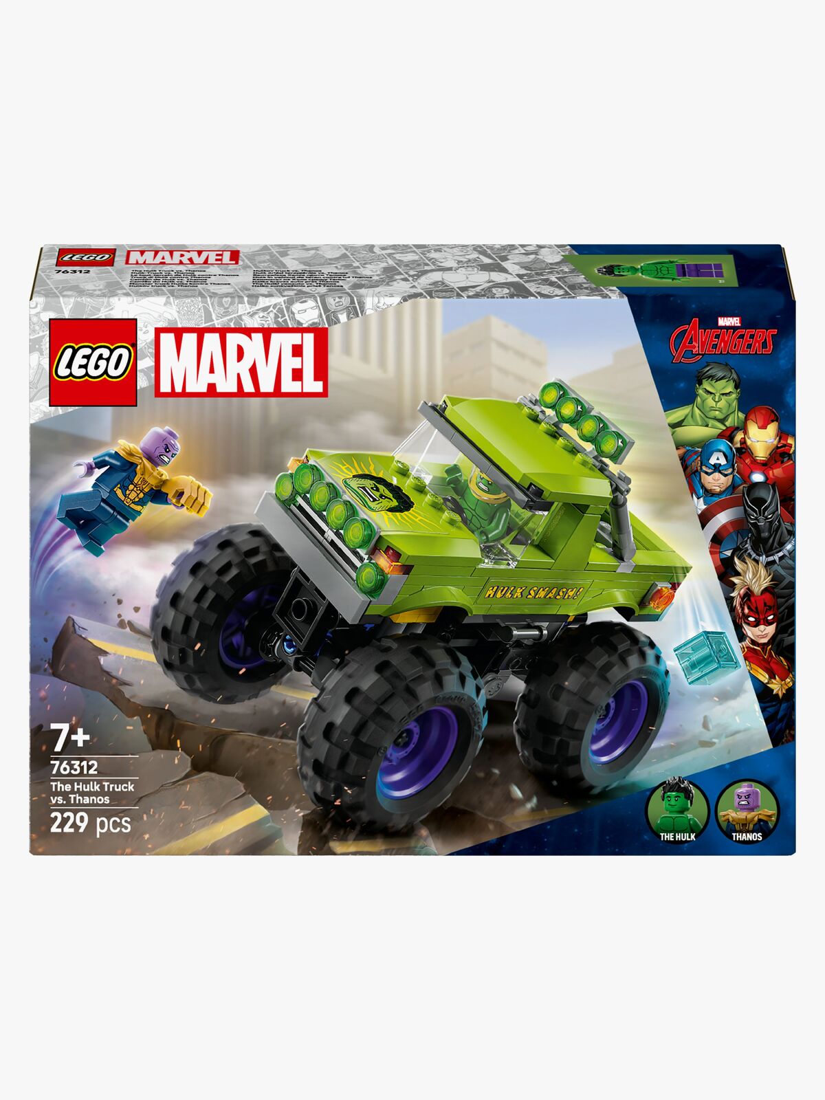 LEGO Super Heroes 76312 Hulk-truck mod Thanos