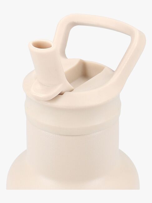 Kidzroom Stainless Steel Drikkedunk 350 ml Small Talk, Beige