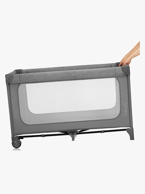 Lionelo JASMIN EASY FOLD Weekendseng, Grey Stone