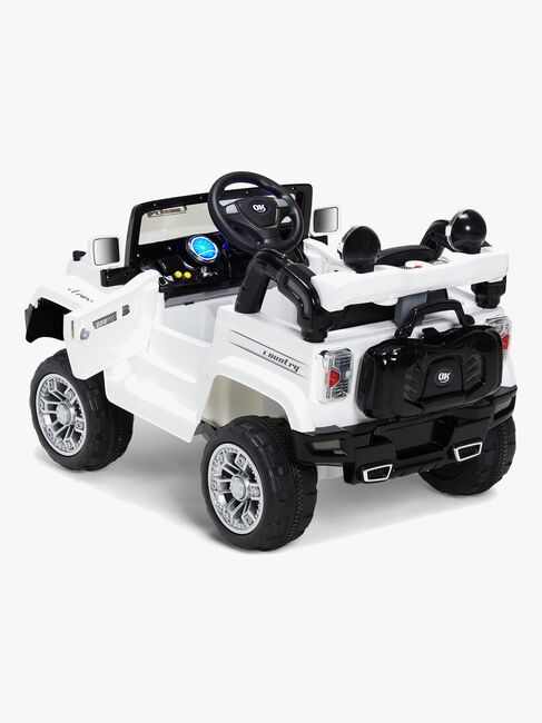 Alex's Garage Elbil Jeep, Hvid