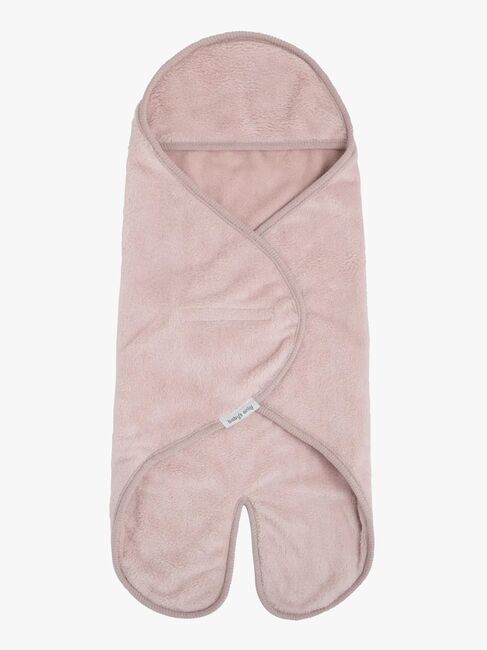 Baby's Only Hooded Baby Tæppe med Fødder Cozy, Old Pink