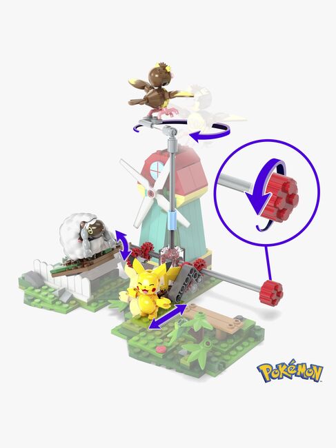 Mega Pokémon Byggesæt Vindmølle, 240 dele