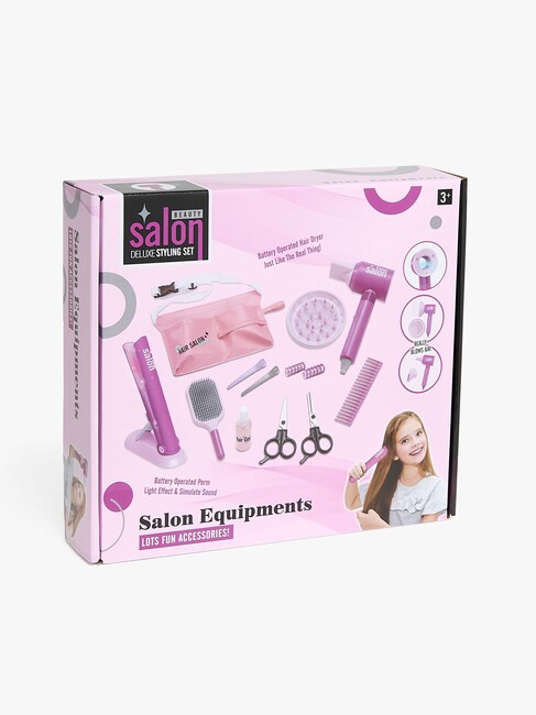 Cloudberry Castle Hårstylist-sæt, Pink