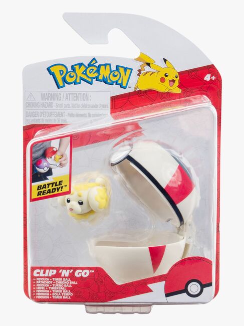 Pokémon Clip 'N' Go Legesæt Fidough med Timer-ball