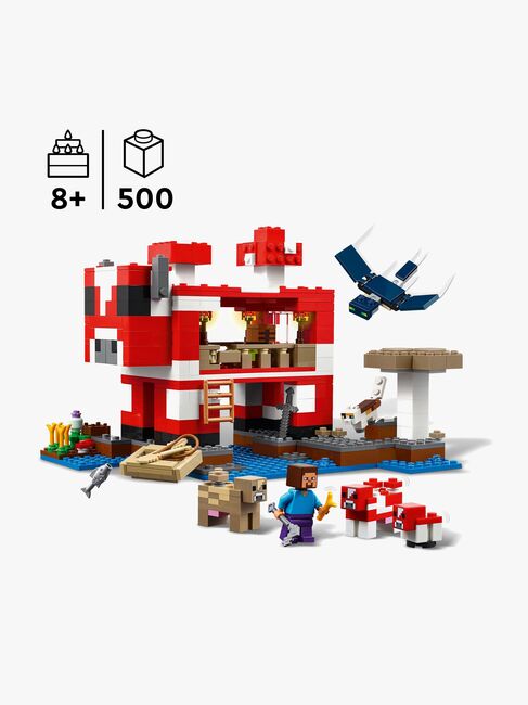 LEGO Minecraft 21270 Mooshroom-huset