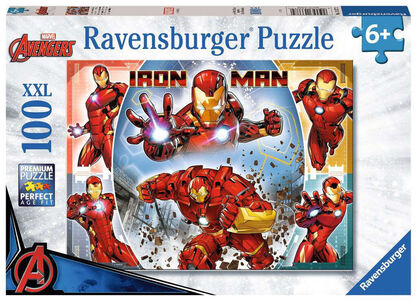 Ravensburger Marvel Avengers Puslespil Iron Man XXL 100 Brikker