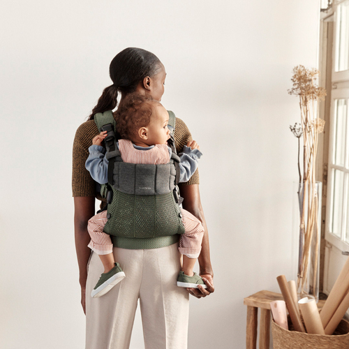 BabyBjörn Harmony Bæresele 3D Mesh, Mørkegrøn