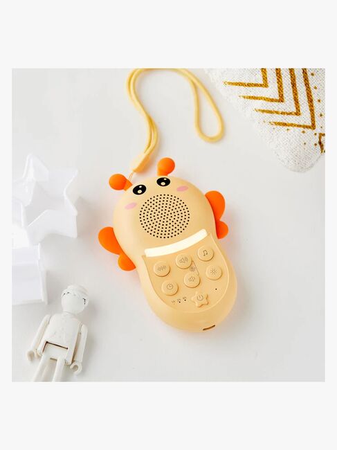 Lippa Humlebi Hvid Støj Natlampe, Gul