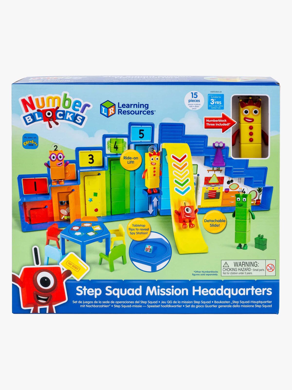 Learning Resources Numberblocks  Pædagogisk Legesæt Hovedkvarter