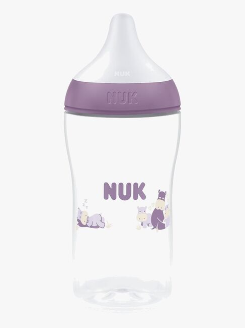 NUK Perfect Match Sutteflaske 260 ml, Hippo