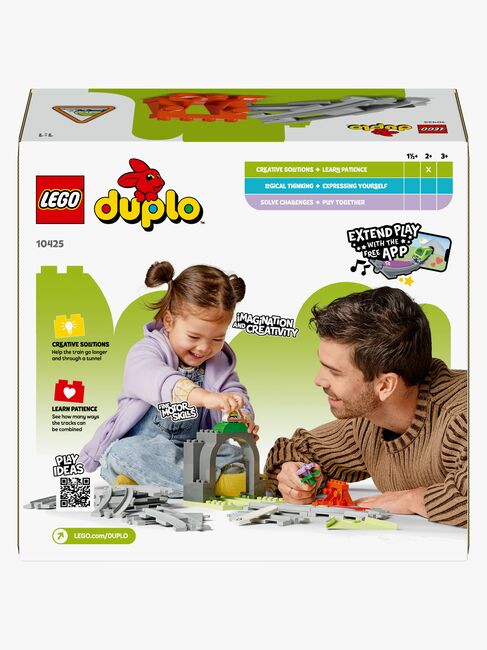 LEGO DUPLO Town 10425 Togtunnel og spor – udvidelsessæt