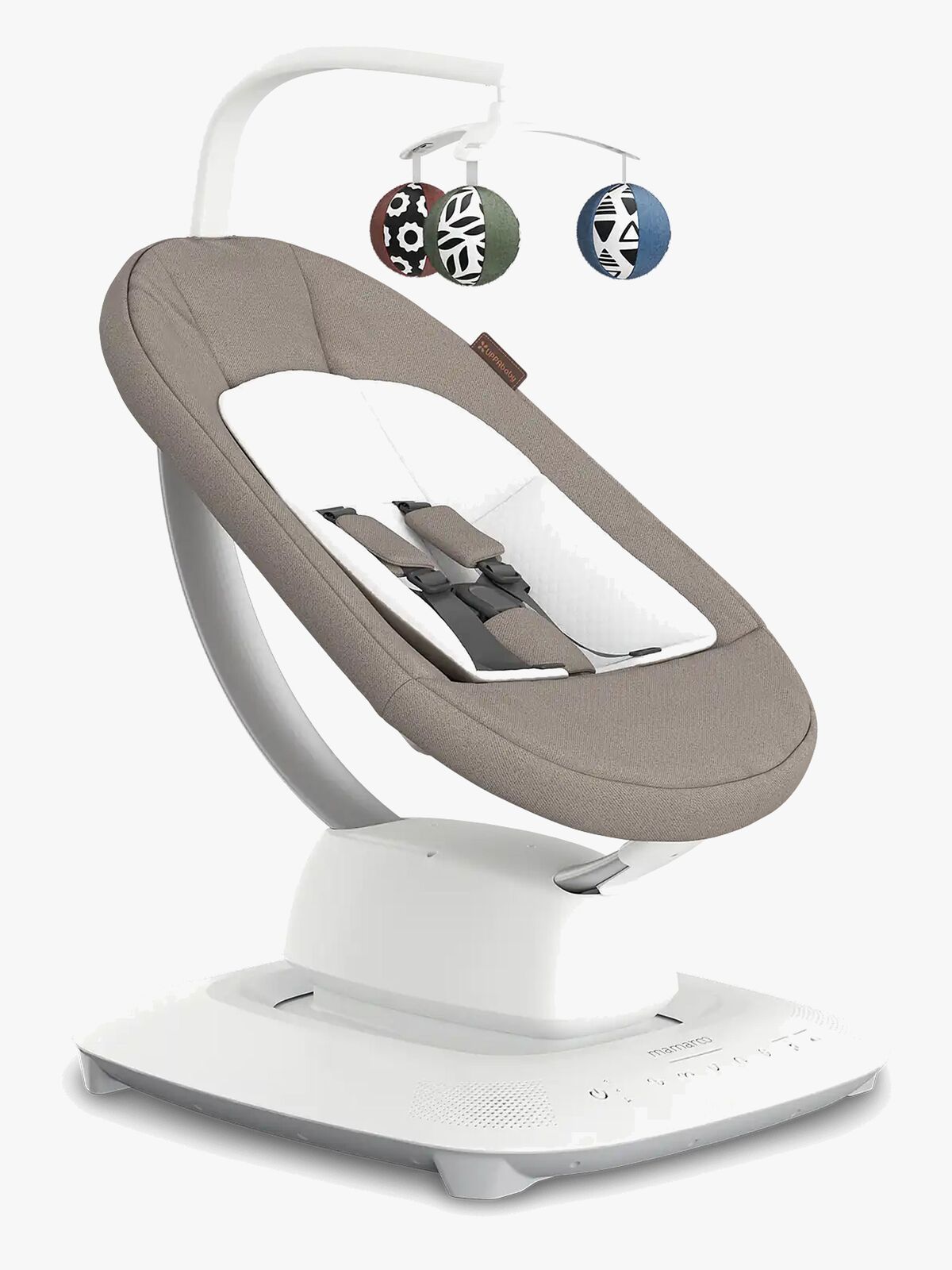 UPPAbaby Mamaroo Wells Skråstol, Dark Taupe Mélange