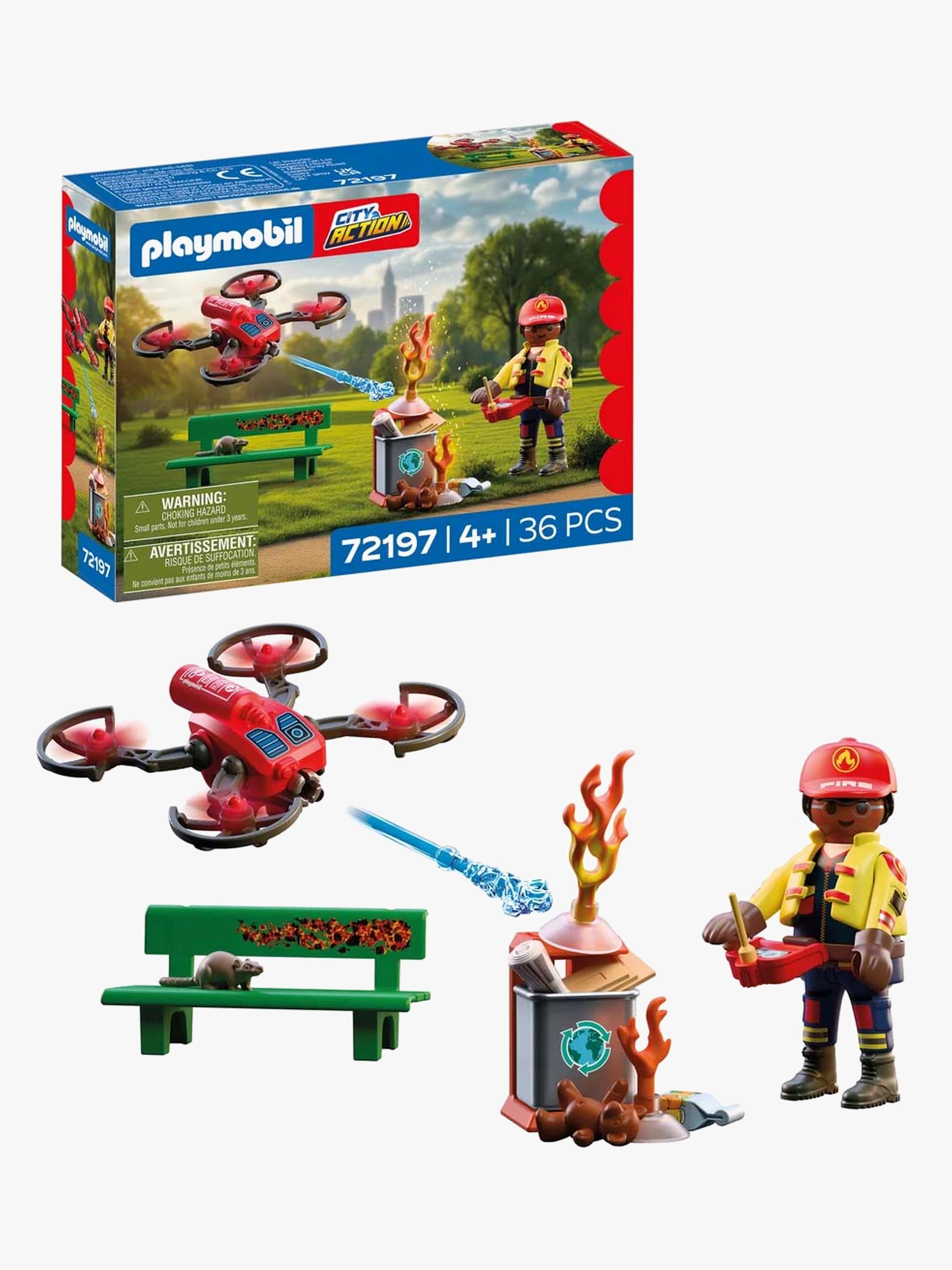 Playmobil City Action Brandslukningsdrone