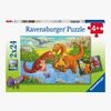 Ravensburger Puslespil Legende Dinosaur 2x24 Brikker