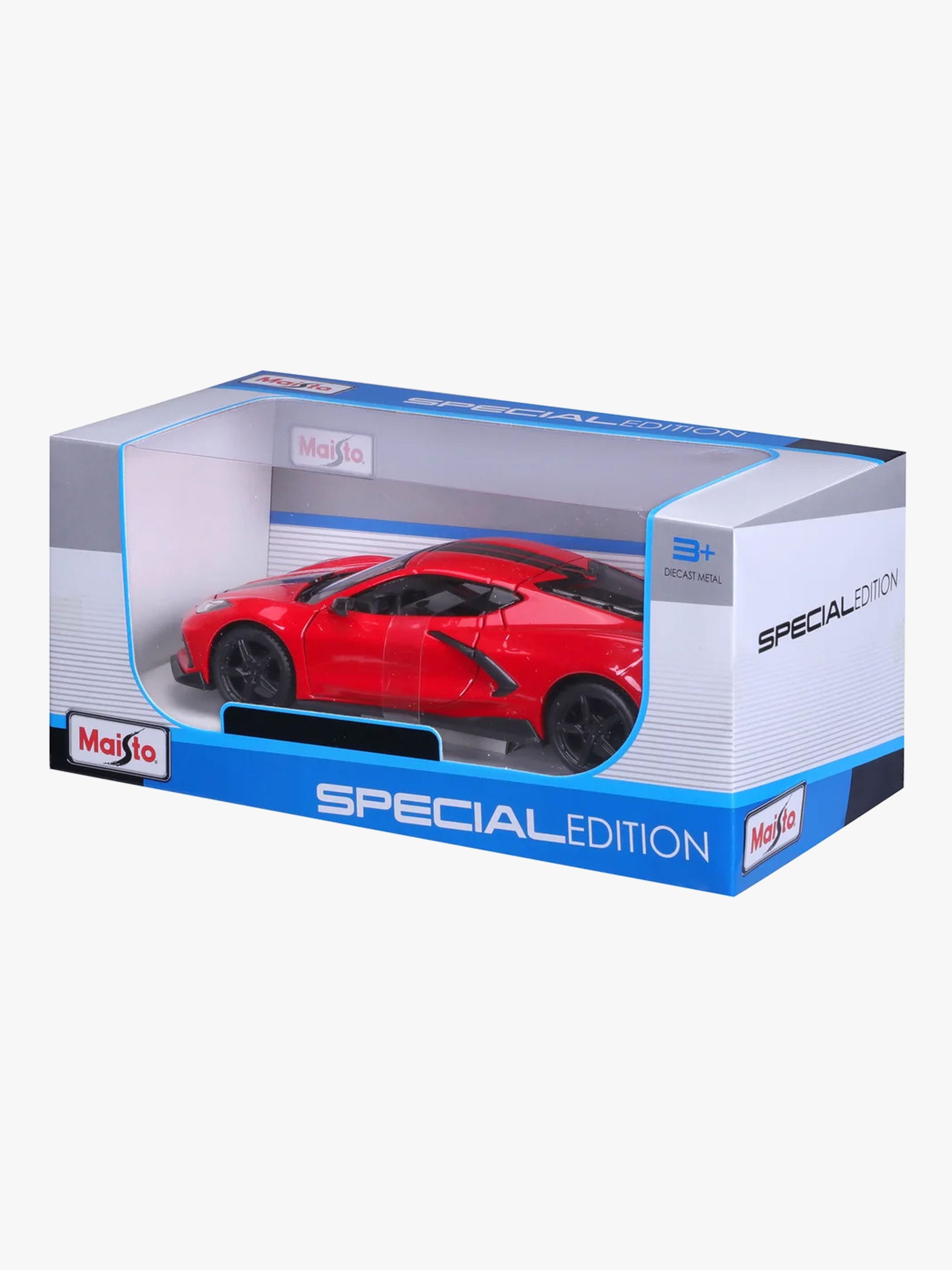 Maisto Corvette Stingray Coupe High Wing 2020 Modelbil 1:24, El bil til børn