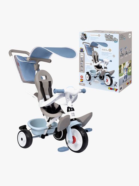Smoby Trehjulet Cykel Baby Balade Plus, Blå