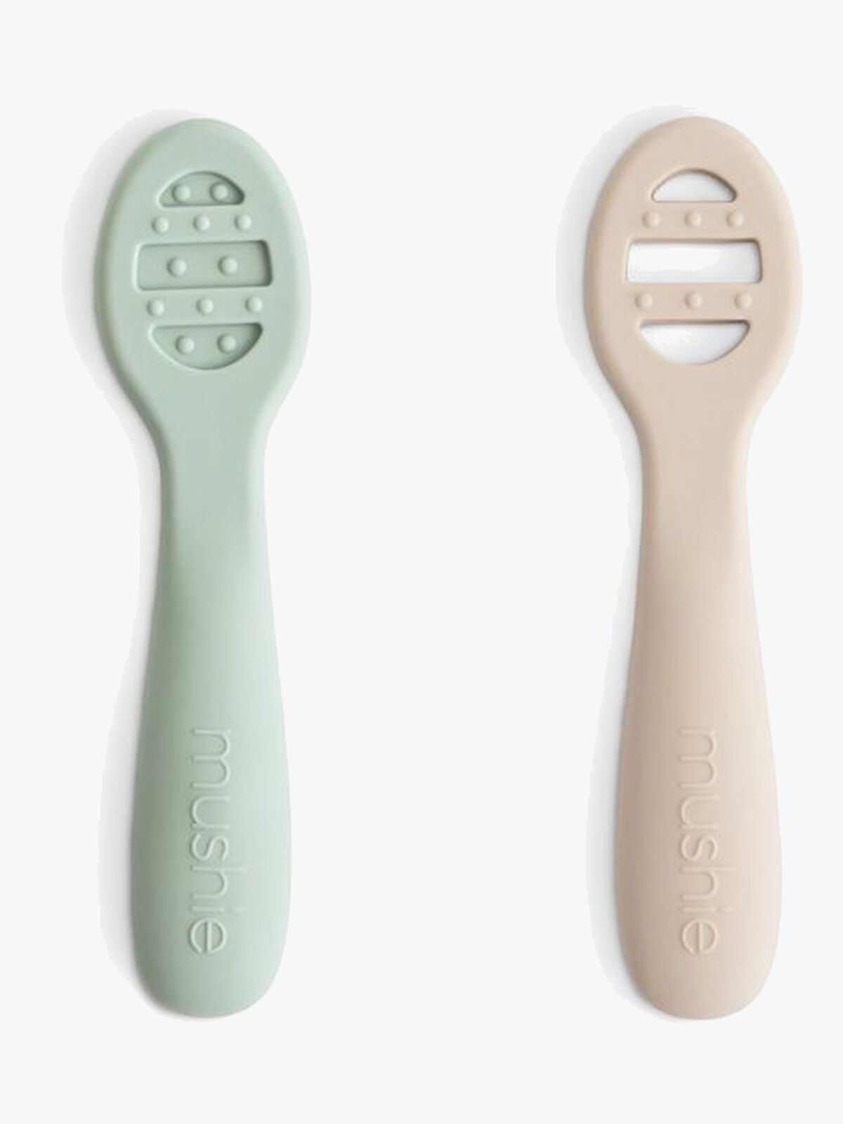 Mushie Nybegynderske 2-pak, Cambridge Blue/Shifting Sand