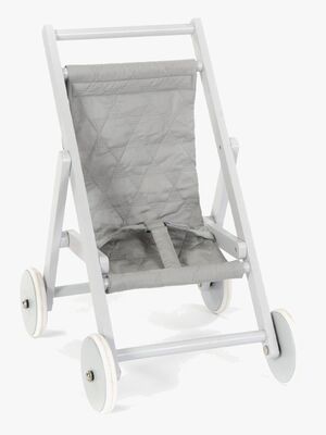 Smallstuff Dukkevogn i Træ, Pink