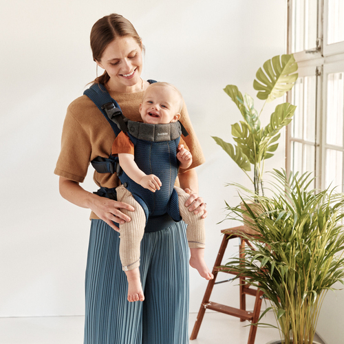 BabyBjörn Harmony Bæresele 3D Mesh, Navy Blue 