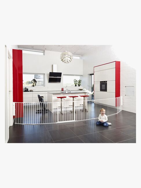 BabyDan Flex XXL Skruegitter, Hvid