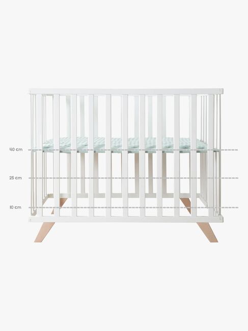 Roba Lil Planet Kravlegård På Fod, White & Frosty Green