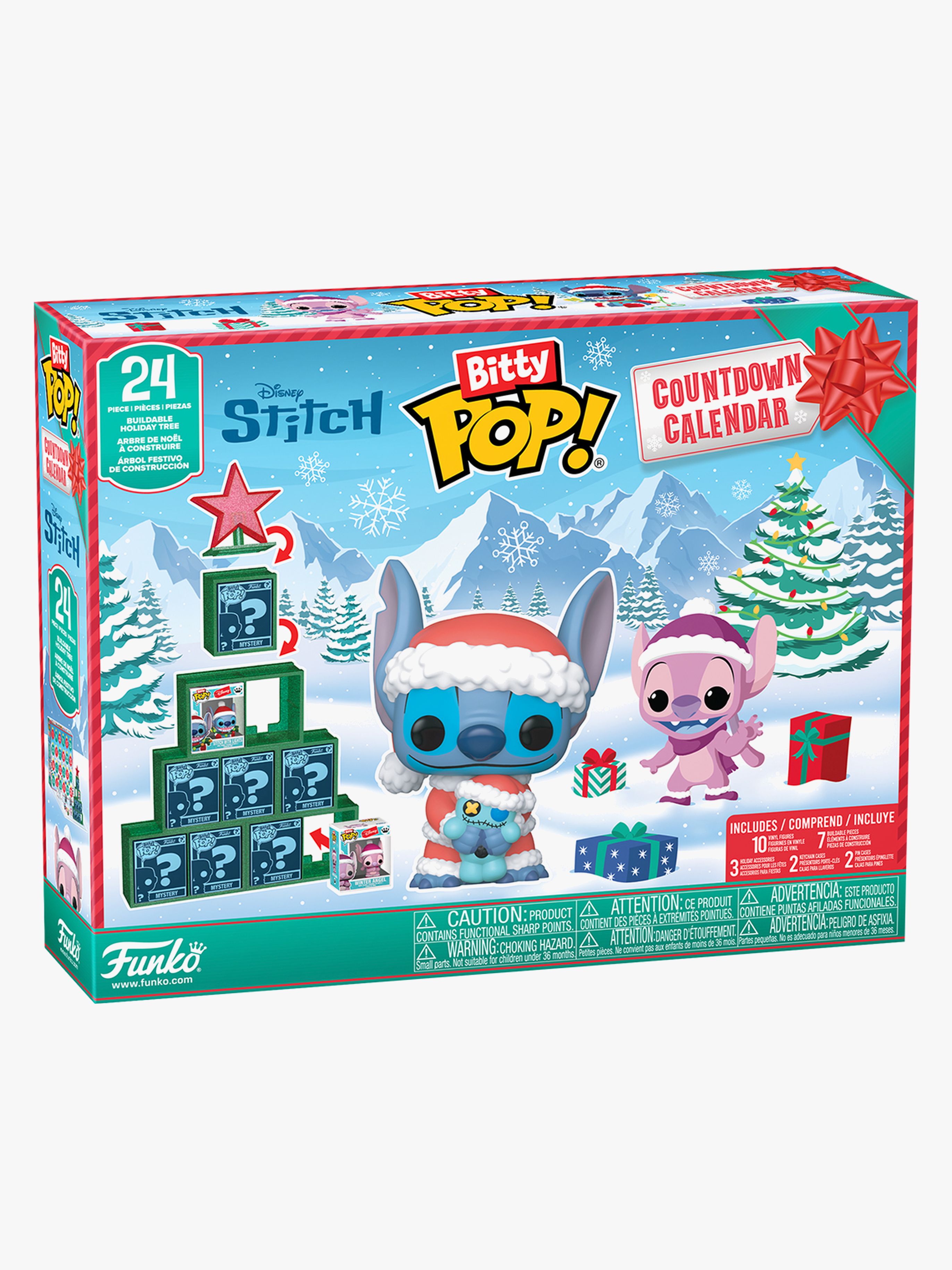 Funko Bitty Julekalender Disney Stich Holiday 2025