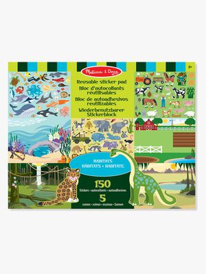 Melissa & Doug Genanvendelig Klistermærkebog Dyr