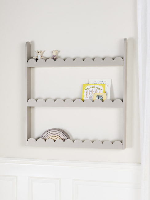 Alice & Fox Dune  Væghængt Bogreol, greige