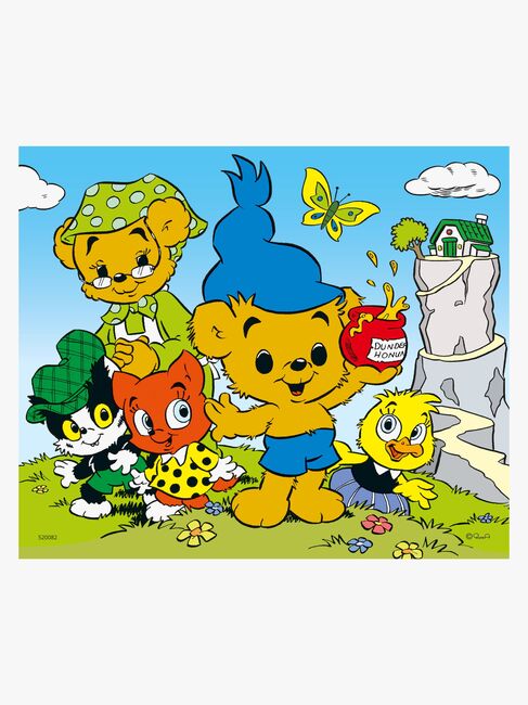 Egmont Kärnan Bamse Træpuslespil Da Bamse Var Lille 9 Brikker