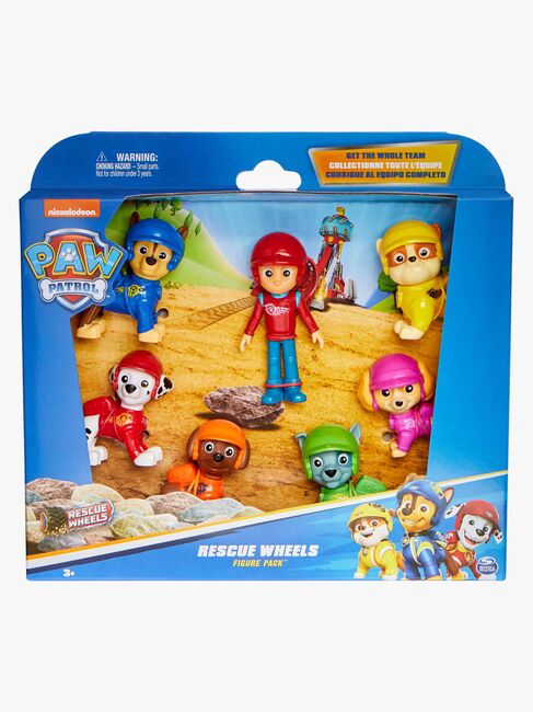 Paw Patrol Rescue Wheels Figursæt 7-pak