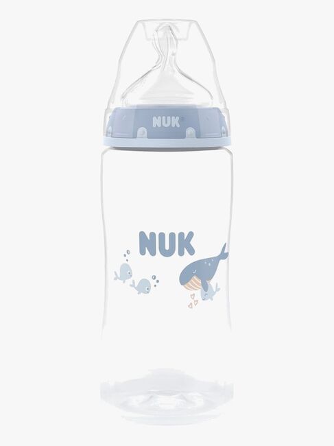 NUK First Choice Sutteflaske 300 ml, Whale