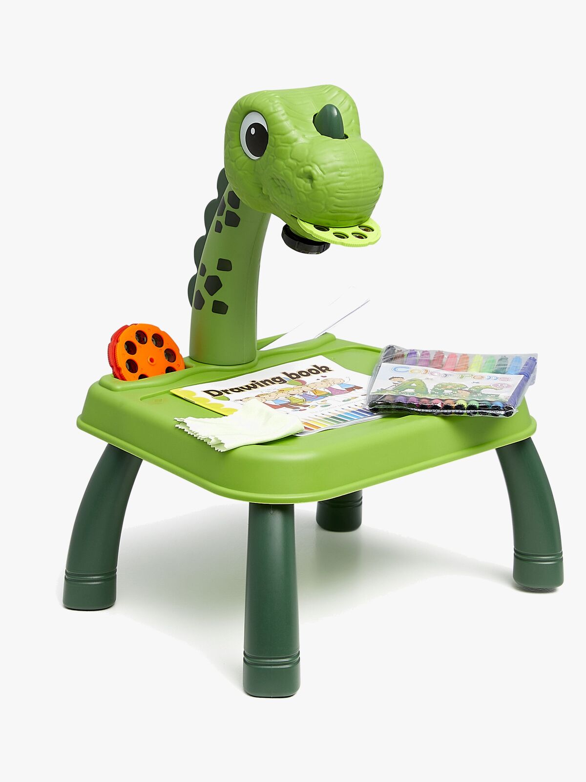 Fippla Tegnetavle med Projektor & Lys Dinosaur