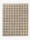 LorenaCanals Vaskbar Vichy Gulvtæppe 90x120 cm, Marron