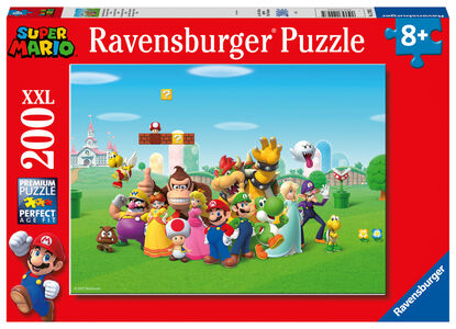 Ravensburger Puslespil Super Mario Adventure, 200 Brikker