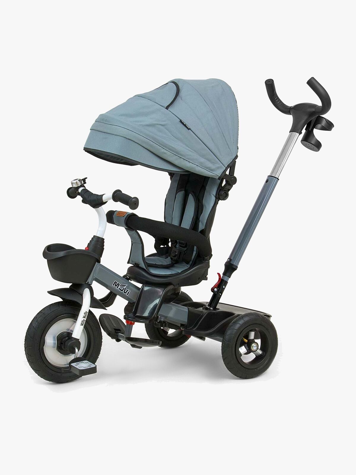 Milly Mally Movi 5-i-1 Trehjulet Cykel, Grå