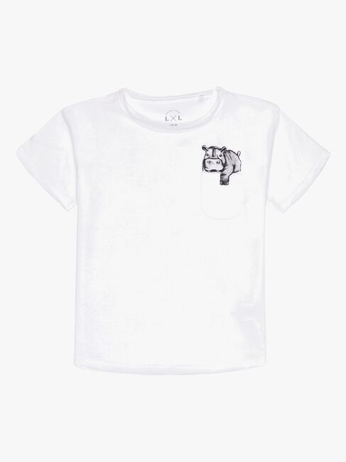 Luca & Lola Ettore T-Shirt 2-pak, White/Black