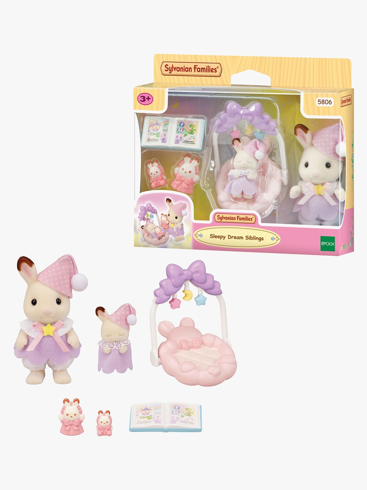 Sylvanian Families Figursæt Kaniner Sovesæt