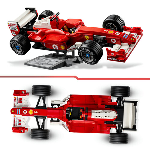 LEGO Icons 11375 Ferrari F2004 og Michael Schumacher