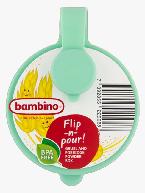 Bambino Flip-n-pour! Pulverdispenser, Mintgrøn