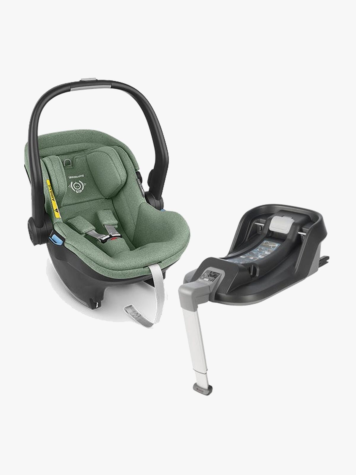 UPPAbaby MESA i-Size Autostol Baby inkl. ISOFIX-base, Emmett Green