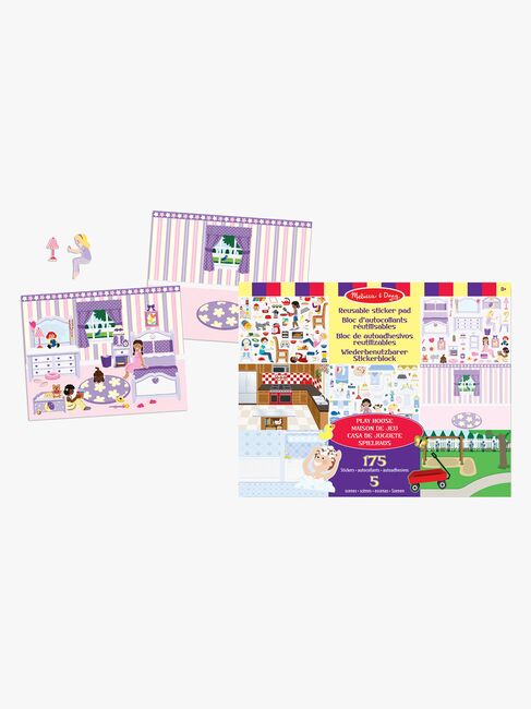 Melissa & Doug Klistermærkebog Legehus 175 Stk.